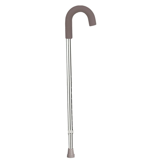 Drive Medical Aluminum Round Handle Cane with Foam Grip