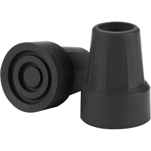 Drive Crutch Tips Black 2 Rtl10374Bkb