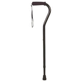 Drive Medical Foam Grip Offset Handle Walking Cane