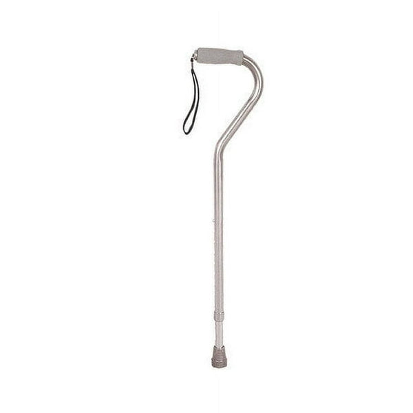 Drive Offset Grip Cane Silver