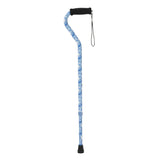 Drive Medical Foam Grip Offset Handle Walking Cane