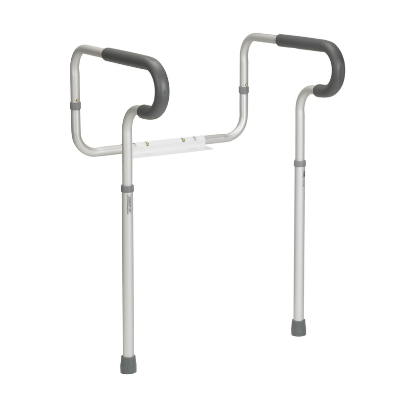 Drive Medical Toilet Safety Frame with Padded Armrests