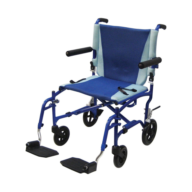 Drive Medical TranSport Aluminum Transport Wheelchair