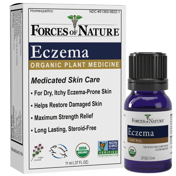 Control de eccema de las fuerzas de la naturaleza 11 ml