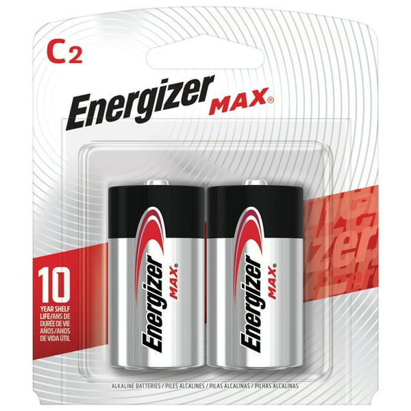 Energizer MAX C Batteries 2ct
