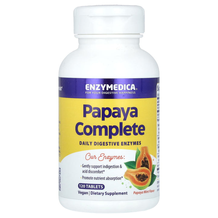 Enzymedica Papaya Complete Tablets 120ct
