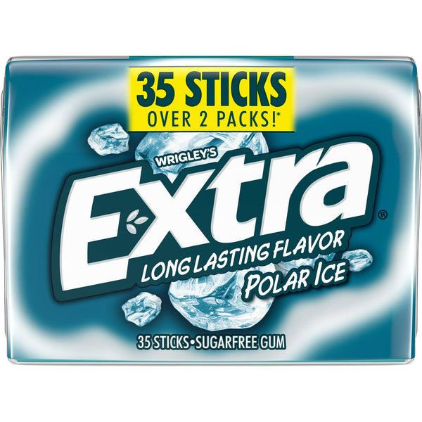 Extra Long Last Polar Ice Gum 35ct