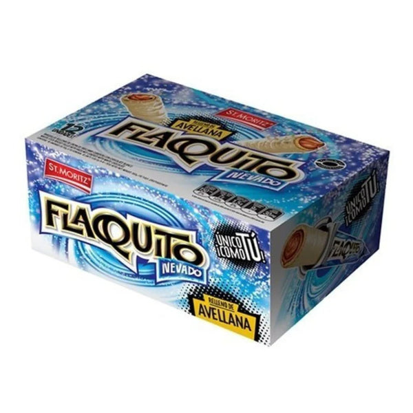 San Moritz Flaquito Nevado 30G caja de 12