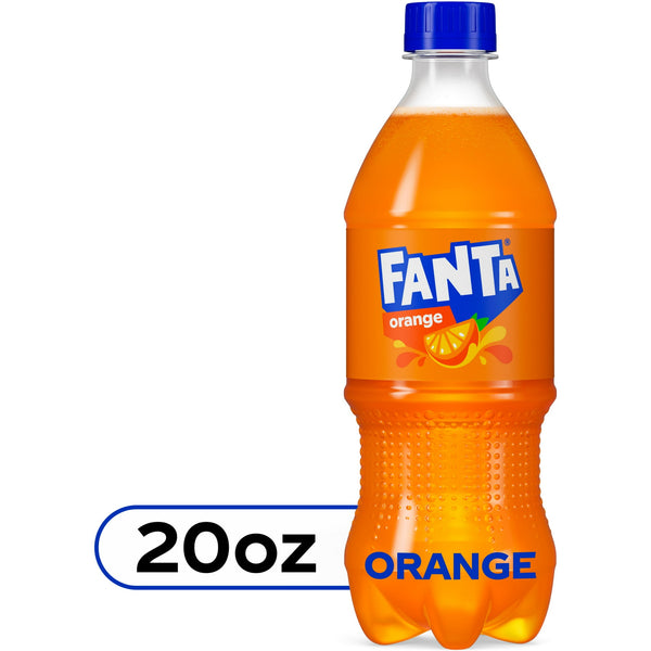 Fanta Orange Soda 20oz