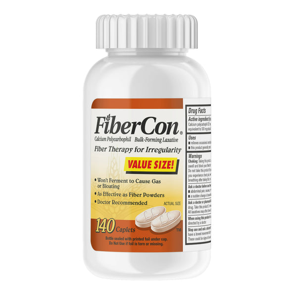 Fibercon Calcium Caplets 140ct