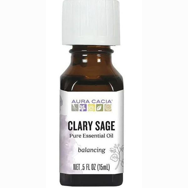 Aura Cacia Clary Sage Essential Oil 0.5oz