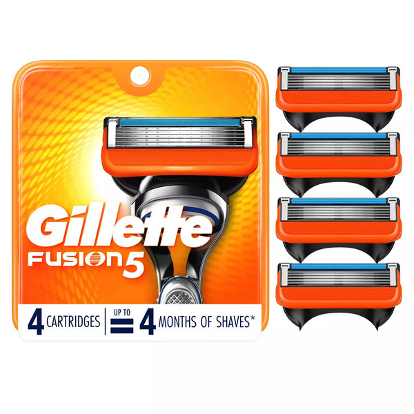 Gillette Fusion Power 5, 4 Cartridges