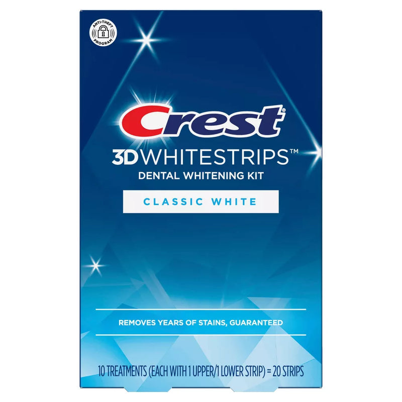 Crest 3D White Strips Classic White 20 Strips