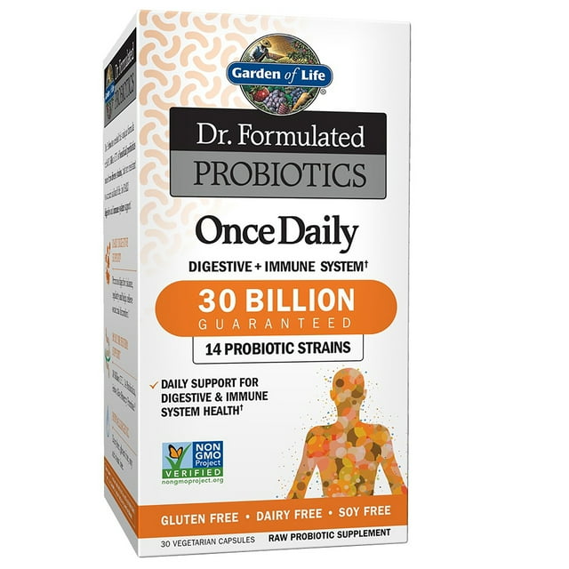 Garden Of Life Dr. Formulated Once Daily 30B Vegetable Capsules 30ct