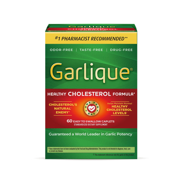 Garlique Healthy Cholesterol 60 Caplets