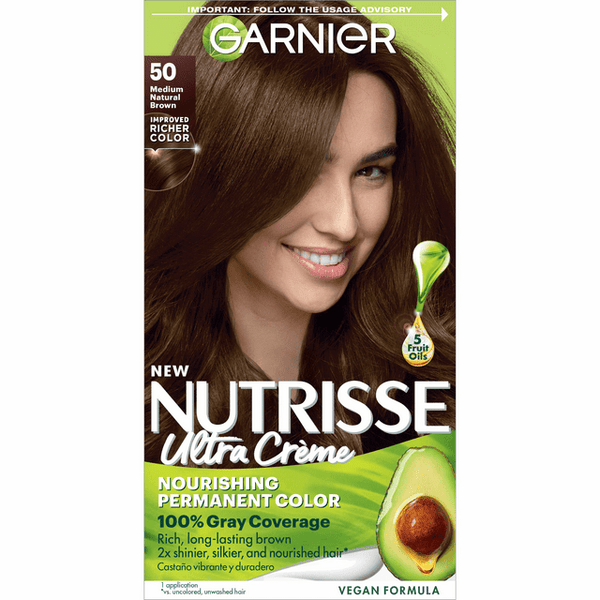 Garnier Nutrisse 50 Medium Natural Brown Truffle