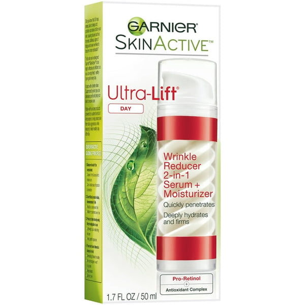 Garnier Ultra-Lift 2 In1 Wrinkle Reducer Serum 1.7oz