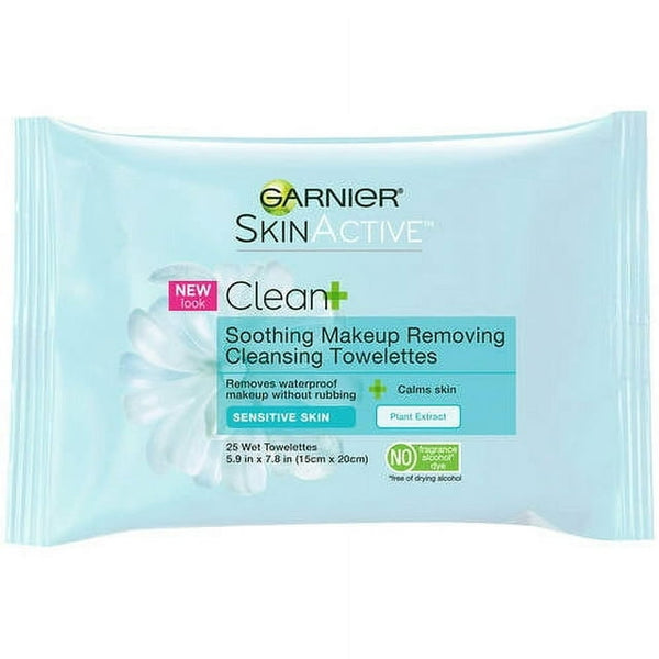 Garnier Soothing Remover Towelettes 25ct