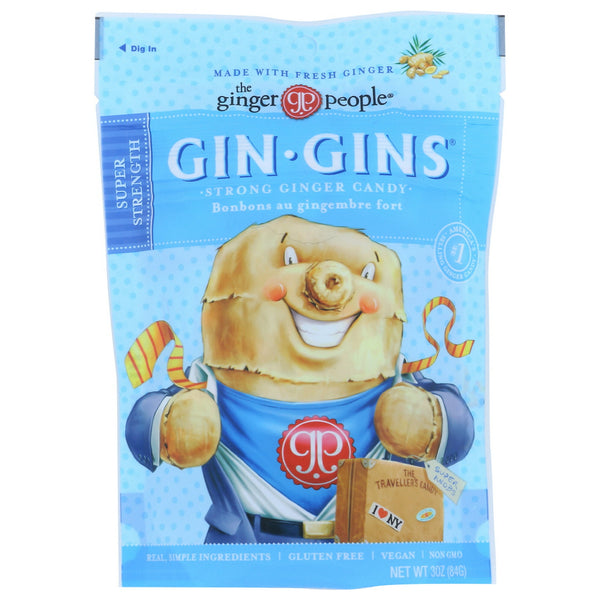 Ginger People Ginger Strong Candy 3Oz