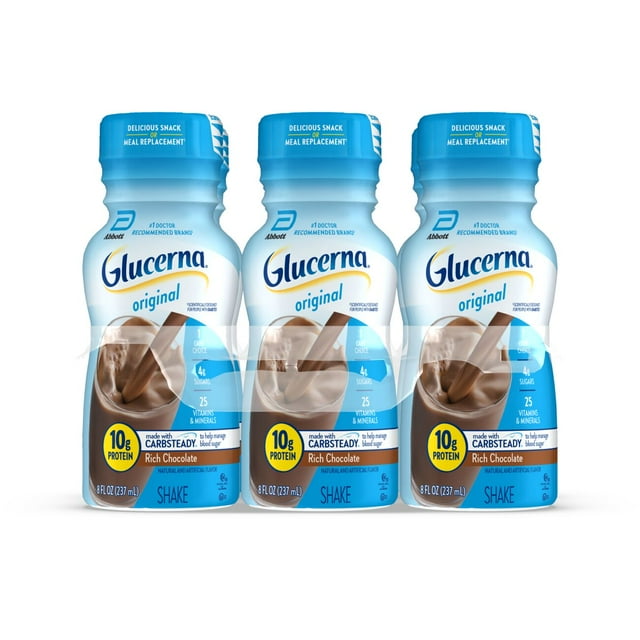 Abbott Glucerna Shake Rich Chocolate 8oz