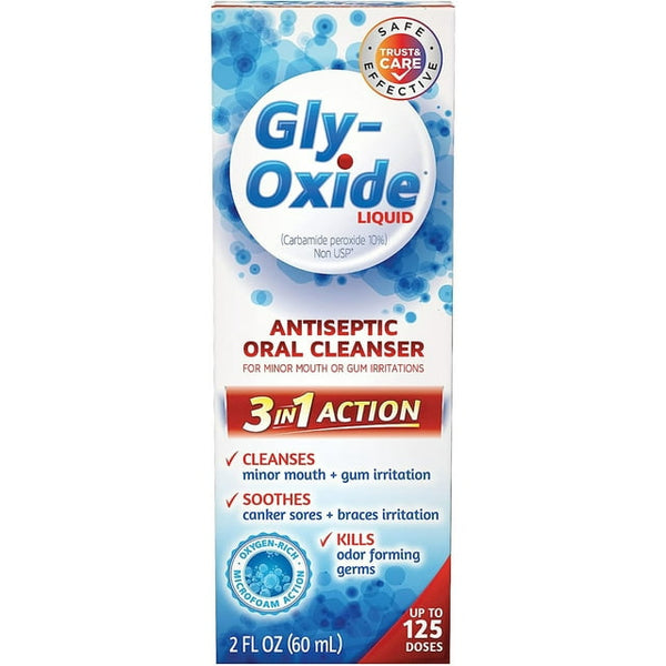 Gly Oxide Antiseptic Oral Cleanser Liquid 2Oz