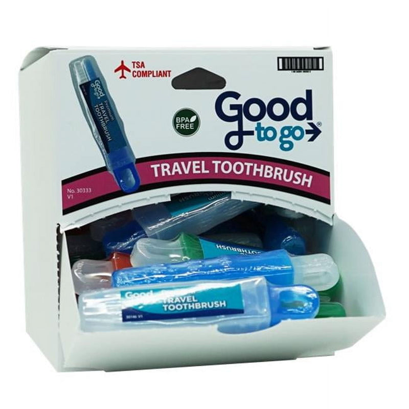 Good To Go Folding Travel Toothbrush