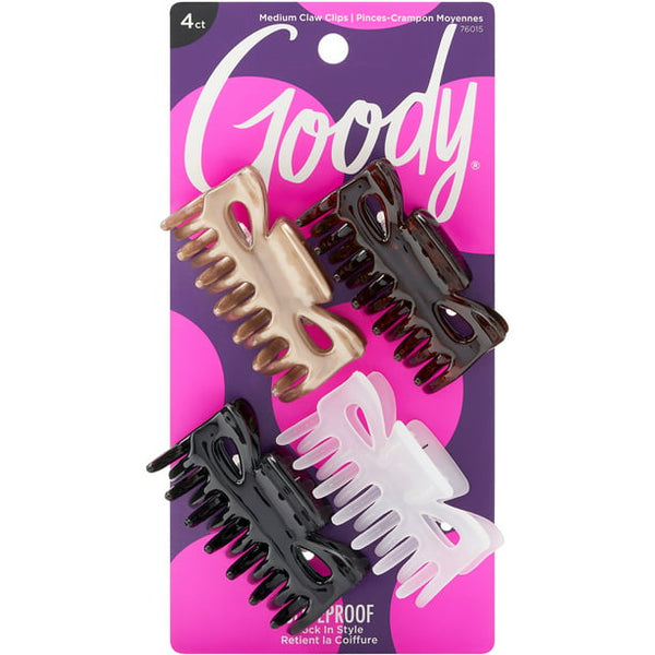 Goody Claw Clips M 4ct