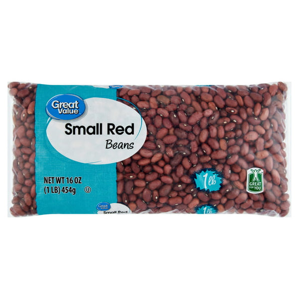 Great Value Small Red Beans 1Lb