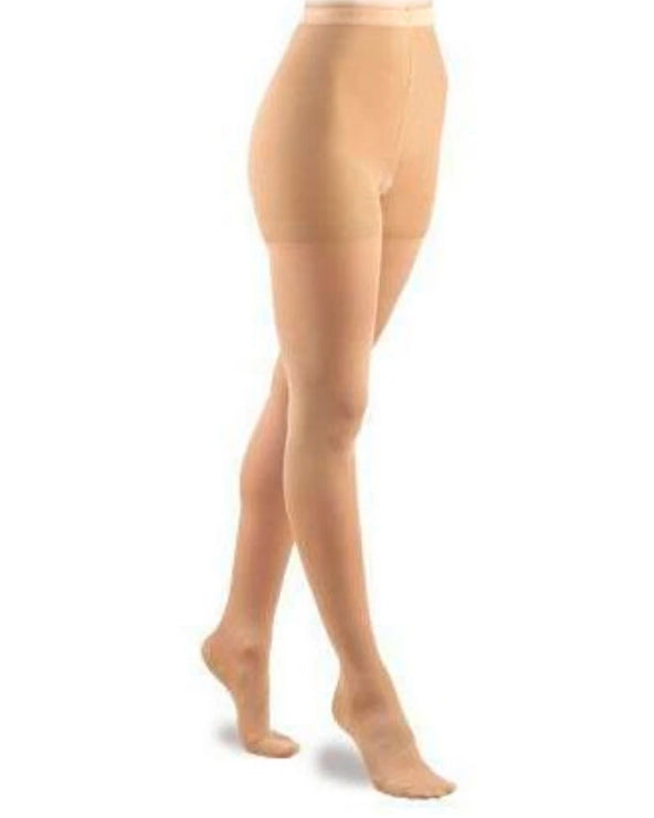 Jobst Activa Sheer Bantyhose 8-15 Beige de seda pequeño