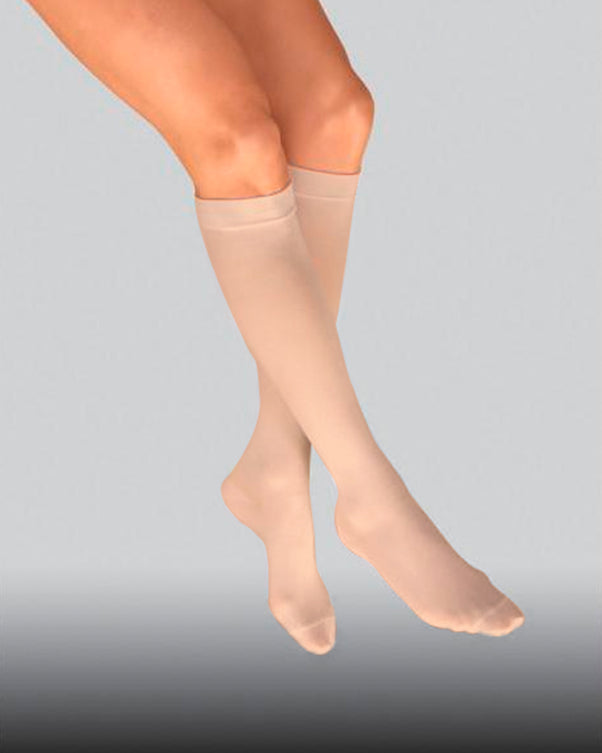 Activa Anti Embolism Knee High Closed Toe 18mmHg Beige