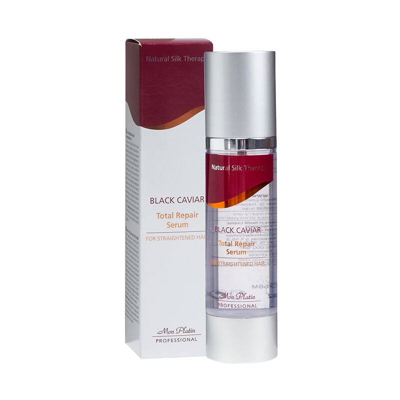 Mon Platin Black Caviar Total Repair Serum Straightened Hair 3.4oz