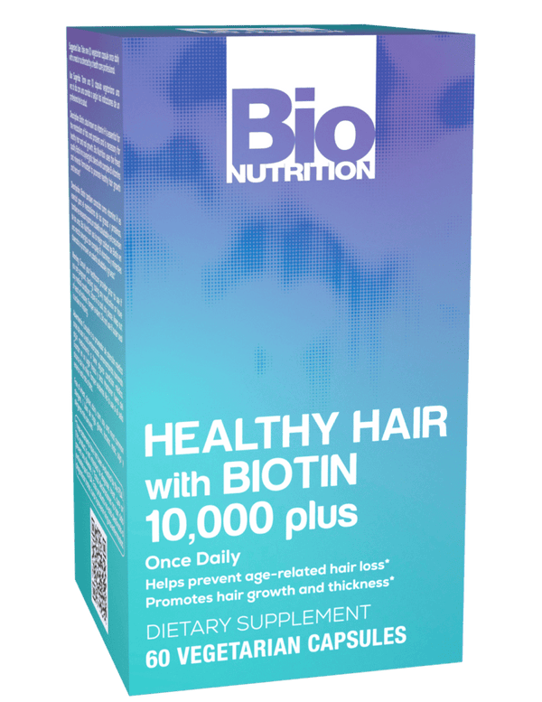 Bio Nutrition Healthy Hair Biotin Capsules 60ct