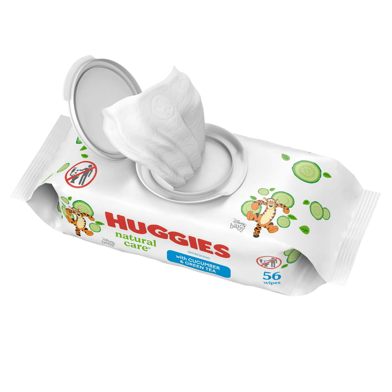 Huggies Natural Care Baby Wipes Cucumber 56ct