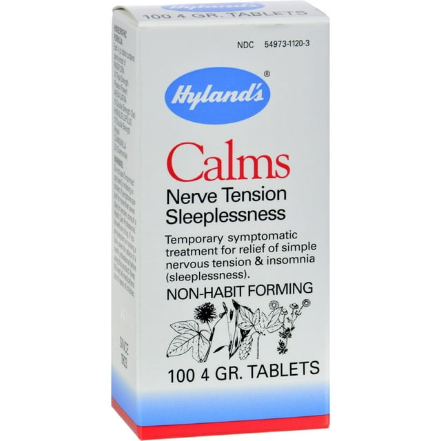 Hyland's Calms Tablets 100ct
