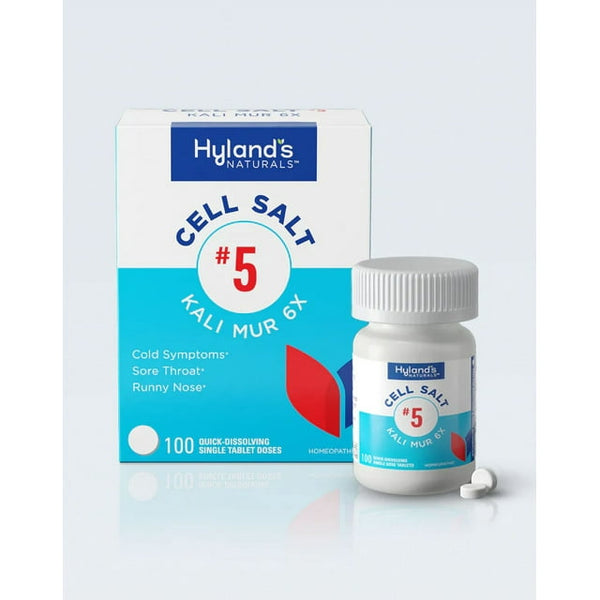 Salt celular de Hyland #5 Kali Mur 6x 100 tabletas