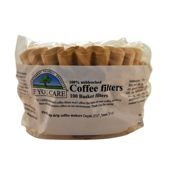 Filtros de café de canasta 100ct