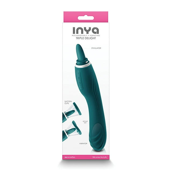 Inya Triple Delight Licking Suction Vibe