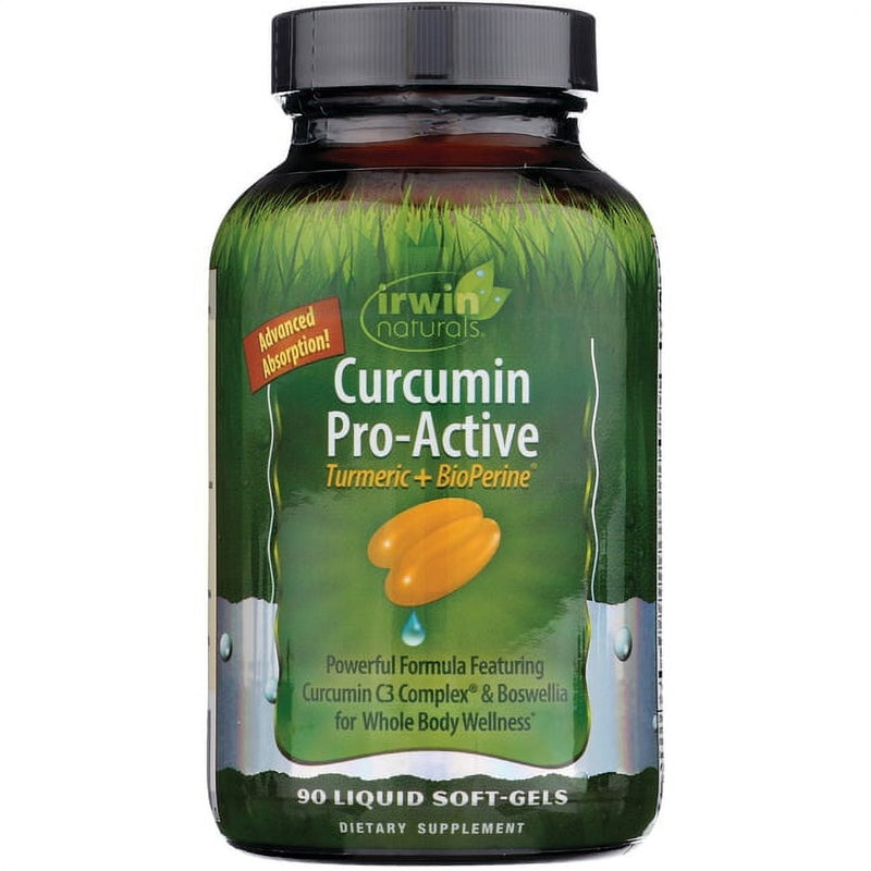 Irwin Naturals Curcumin Proactive Softgels 90CT