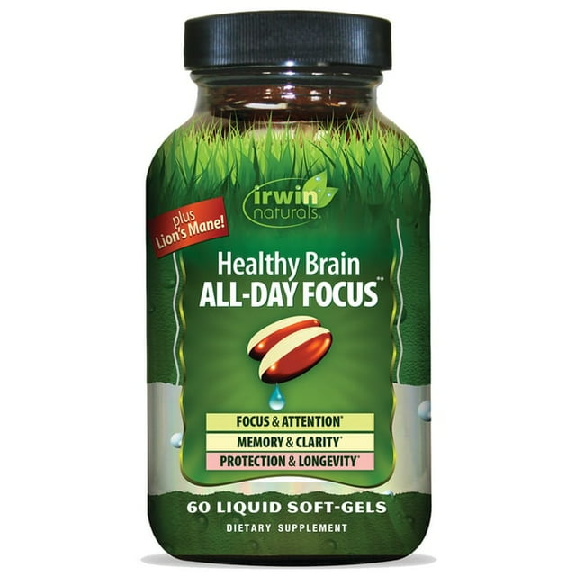 Irwin Naturals Healthy Brain All-Day Focus Softgels 60ct
