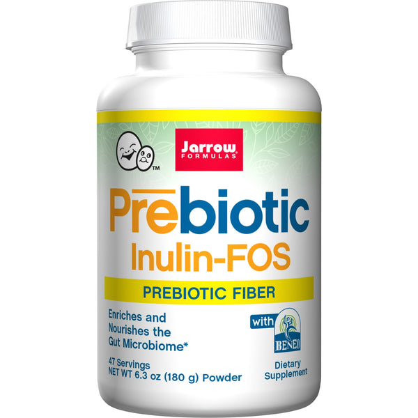 Jarrow Formulas Prebiotic Inulin-FOS Powder 6.3oz