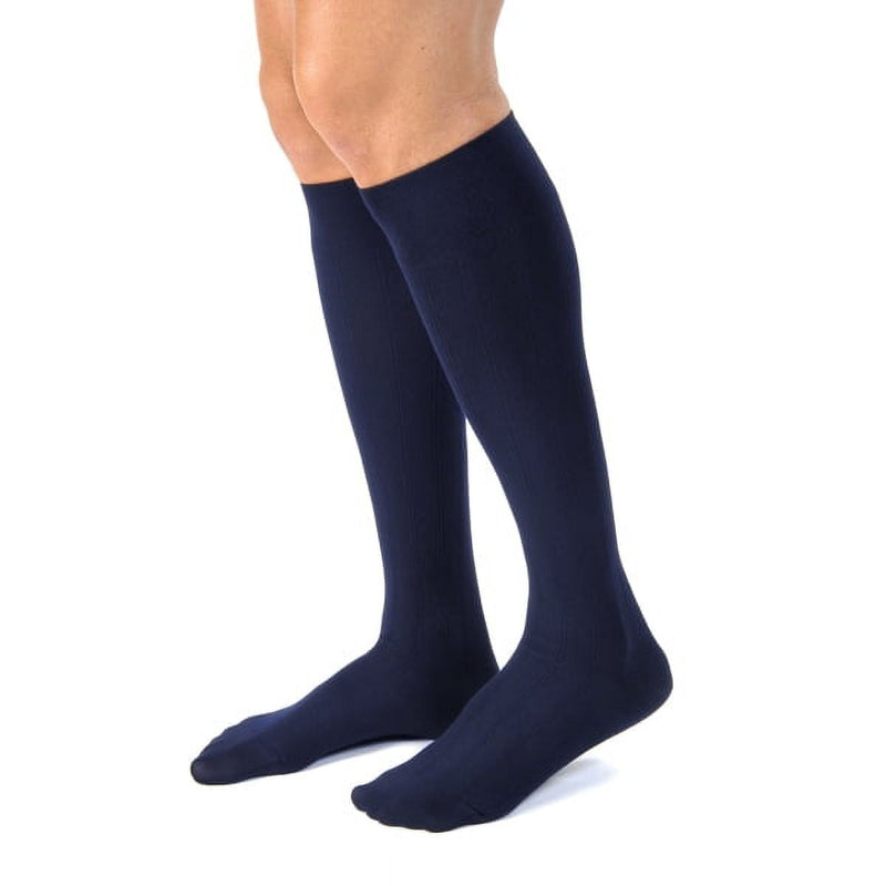 Jobst For Men Ambition Knee High Closed Toe 20-30 Navy Size 2