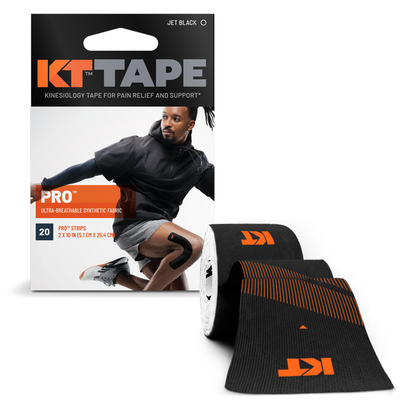 Kt Tape Kinesiology For Pain Relief Jet Black