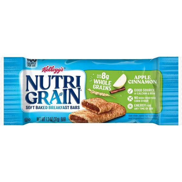 Kelloggs Nutri Grain Cereal Bar Apple Cinnamon 37g