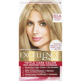 Loreal Excellence Creme Permanent Hair Color 8 1/2A Champ Blonde