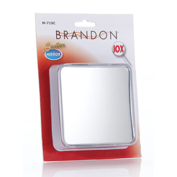 Brandon Square Suction Mirror 10x M-719C