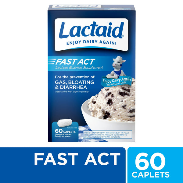 Lactaid Fast Act Capsules 60ct