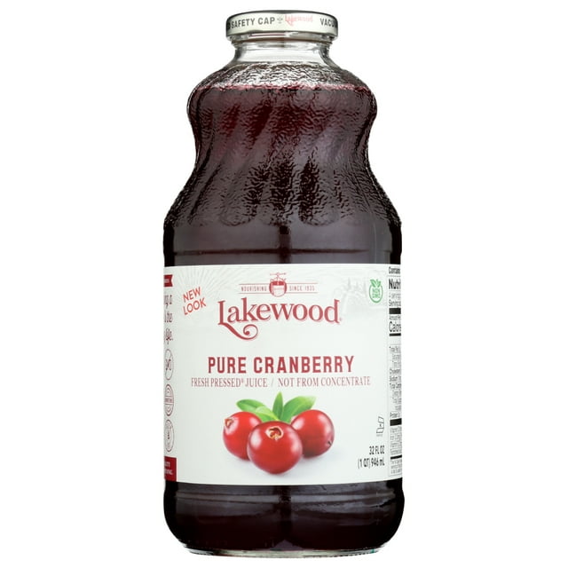 Lakewood Fresh Pure Cranberry Juice 32oz