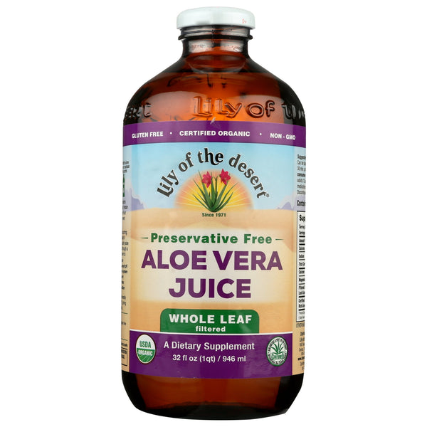 Lily Of The Desert Aloe Vera Juice Whole 32oz