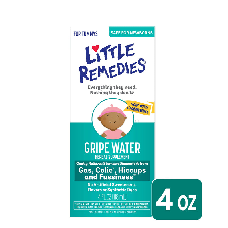 Little Remedies For Tummys Gripe Water 4 oz