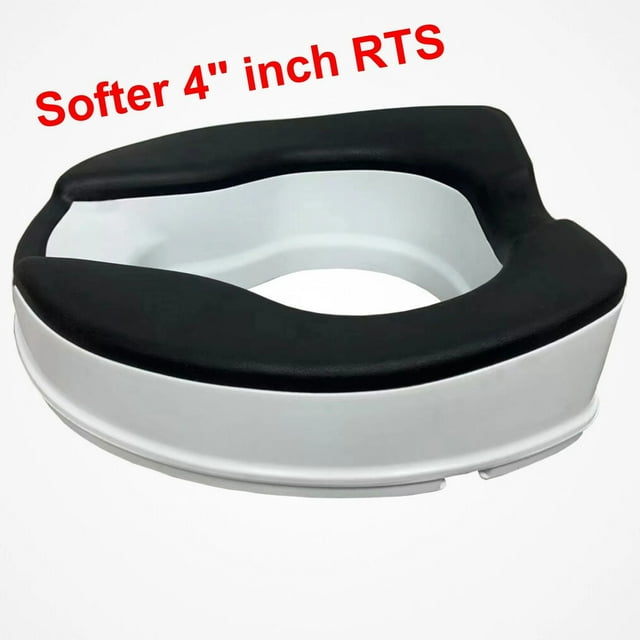 Mobb Healt Raised Toilet Seat Soft 4In